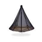 Plasă de țânțari pentru pat suspendat 1,8m, negru by Hangout Pod TI-HAN1800BK color black
