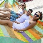 Hamac mexican cu plasă - Matrimonial Multicolor Plus by MacaMex MA-00230 color multicolor