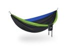 DoubleNest hamac tricolor ușor negru cu margine galbenă și albastră by ENO EN-DN014 color green