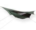 Hamac de călătorie Expedition Asym ZIP cu plasă de țânțari și prelată până la 183 cm înălțime by Hennessy Hammocks MA-02074 color green