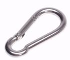 Carabiner 200kg (2x) by MacaMex MA-1000103 color grey/silver