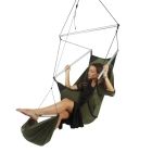 Moon Chair scaun suspendat din mătase de parașută verde by Ticket to the moon TM-TCM-2402 color green