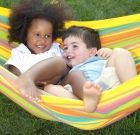 Weatherproof Hammock for Children PAPAGAYO fruity by LaSiesta LS-PPH11-5 color yellow