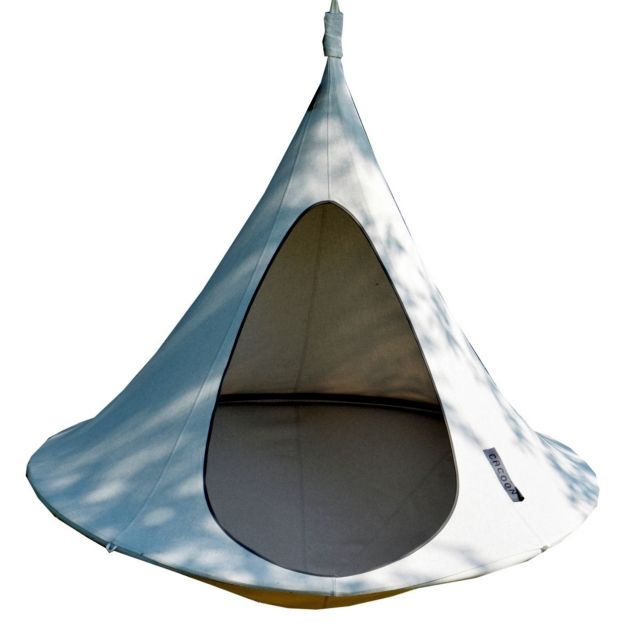 Olefin Double Moon - dark grey by Cacoon VI-CACOD2 color grey/silver