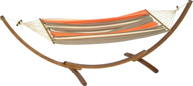 Hammock Set Tres Arc by Jobek - Germany JO-11194-OLD color brown