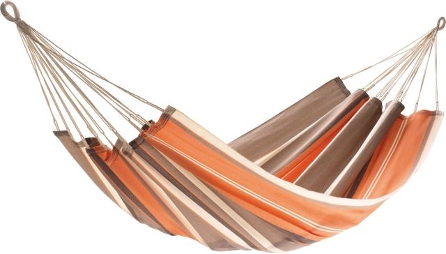 JOIA hammock without spreader bar - orange brown by Jobek - Germany JO-25351-OLD color orange
