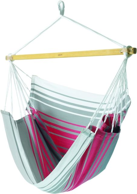 Swing Chair Grenada Anthrazit by Jobek - Germany JO-25623-OLD color grey/silver