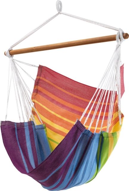 SOFA hanging chair - rainbow by Jobek - Germany JO-28140-OLD color multicolor