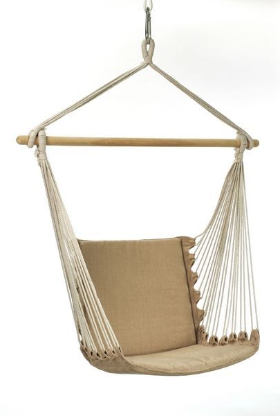 Belize nature sand - hanging chair by Amazonas AZ-1013210 color natur / beige