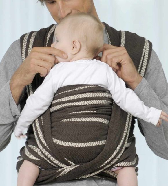 Baby Carry Sling do Brasil Mocca 510 cm by Amazonas AZ-5060411-OLD color brown