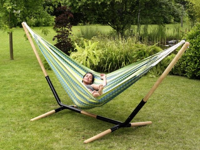 Hammock-Set Carolina Green by LaSiesta LS-PA9CA4 color green