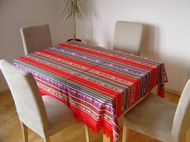 Față de masă din Ecuador roșu by Naja Nayon NBLANKETRED160 color n/a