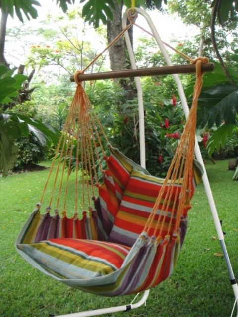 Hanging Chair Lazy + Cayo Grande Costa Rica by MacaMex MA-91012 color multicolor