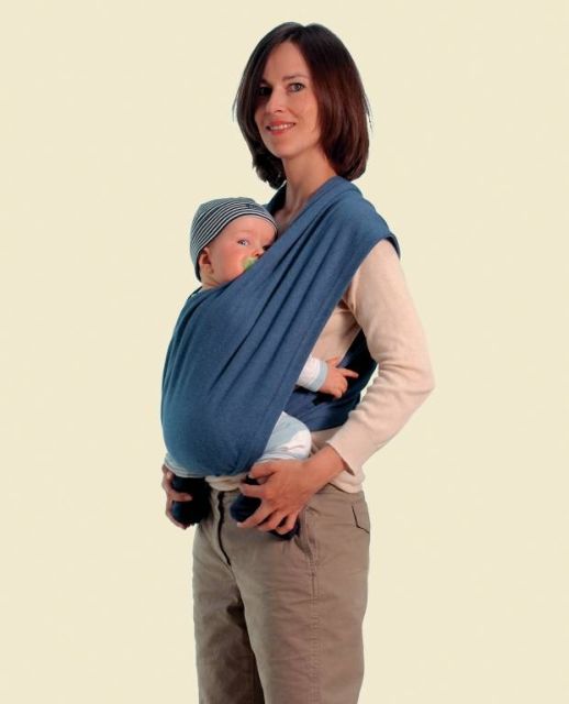 CarryBaby blue Carry Sling by Amazonas AZ-5039000-OLD color blue