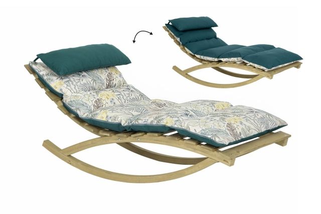 Rocking Lounger floral by Amazonas AZ-2030931 color green