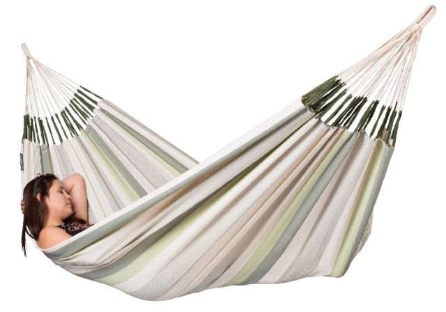 Brisa Cedar - hamac dublu rezistent la intemperii by LaSiesta LS-BRH16-14 color green