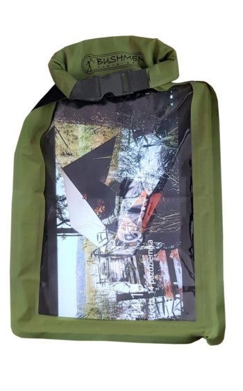 Dry Bag 10 L - sac impermeabil by Bushmen BU-1DBW10L color green