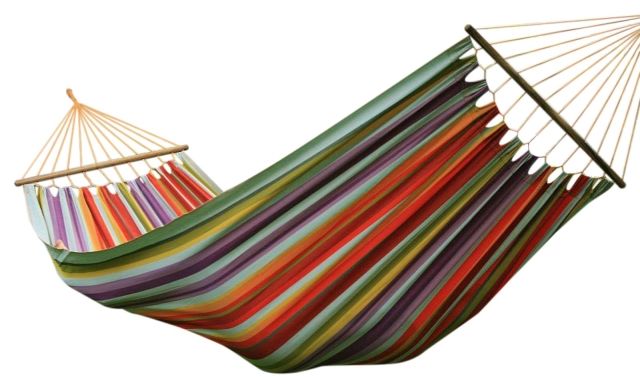 Hammock Set Lancha Grande Caribe Costa Rica Set by MacaMex MA-90221-OLD color multicolor
