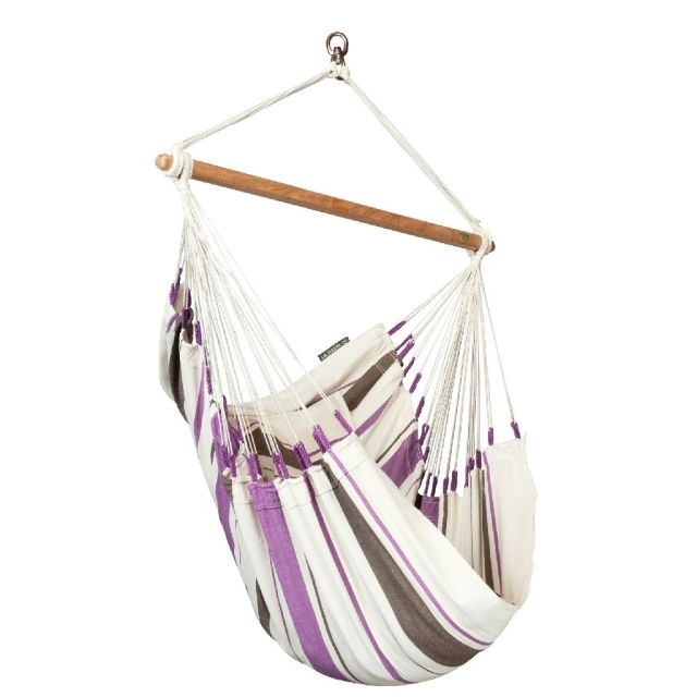 Hammock chair Caribena Purple CIC-14-7 by LaSiesta LS-CIC14-7 color multicolor
