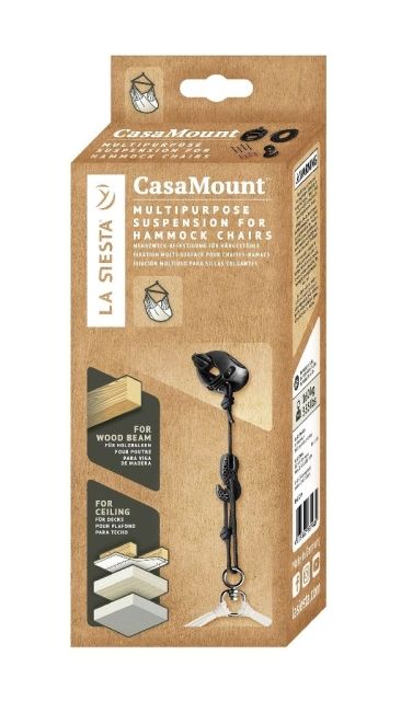 CasaMount Black - Set de montare pentru scaun suspendat by LaSiesta LS-CMG30-9 