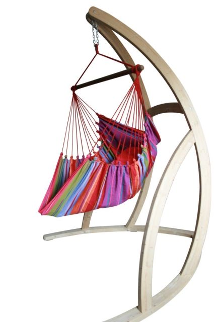 CASITA agățat scaun stand SET cu Cayo Grande Colorido by MacaMex MA-91115