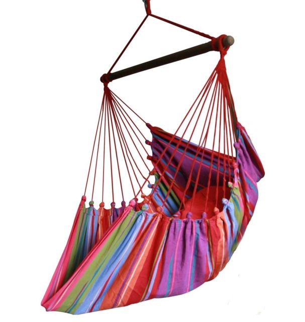 Cayo Grande Colorido - Scaun suspendat XL America de Sud bumbac by MacaMex MA-11106 color multicolor