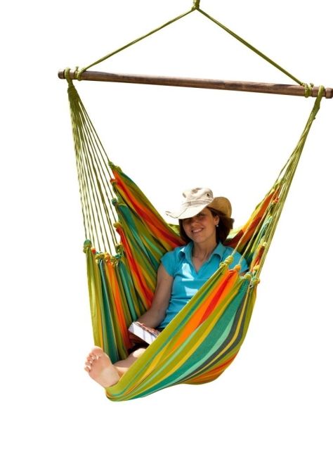 Scaun suspendat Cayo Grande Verde by MacaMex MA-11109 color multicolor