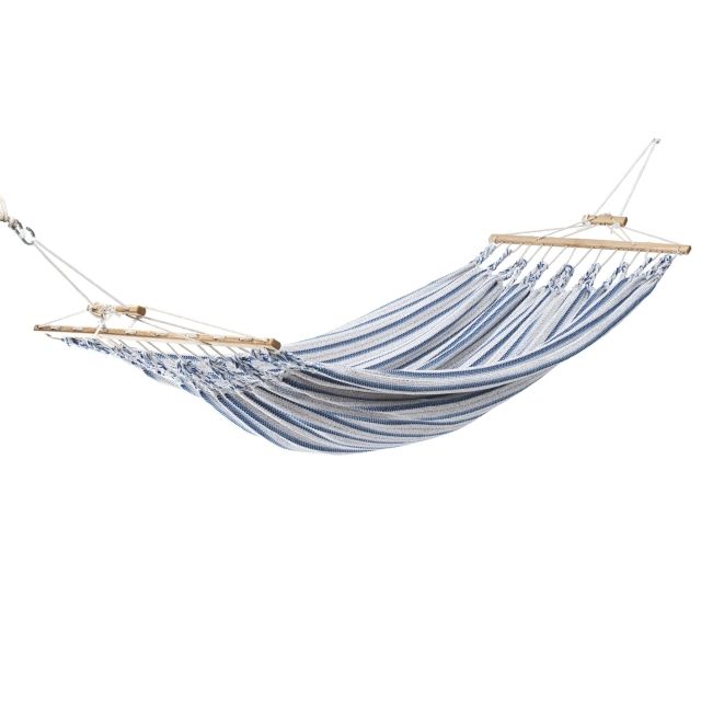Chico Double Hammock Weatherproof Synthetics 17 Beige-Blue by Chico CI-2217 color blue