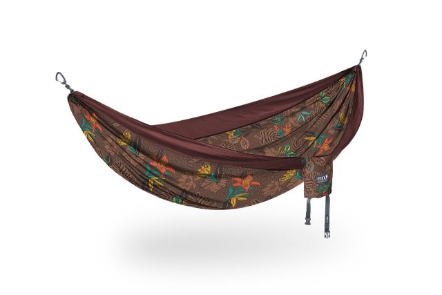 DoubleNest Hamac Print Tropic / Merlot by ENO EN-DNP315 color red