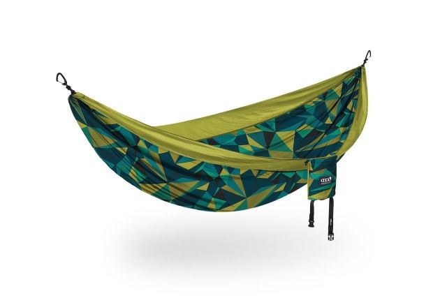 Hamac DoubleNest Hamac Print Boulder / Melon by ENO EN-DNP320 color green