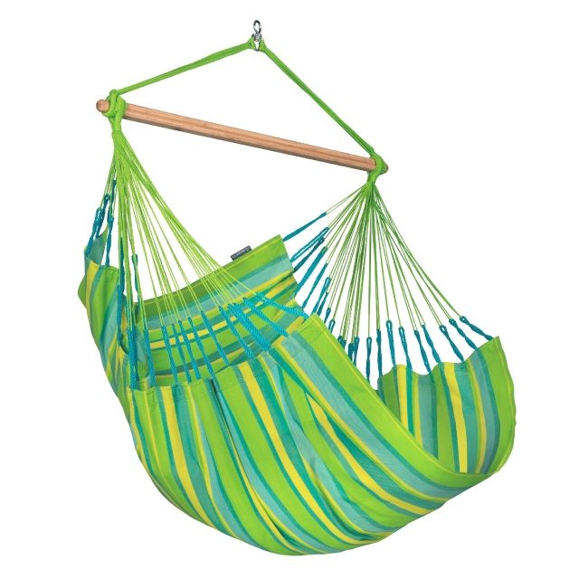 Domingo Comfort Lime var suspendat scaun verde rezistent la intemperii by La Siesta LS-DOL18-48 color green
