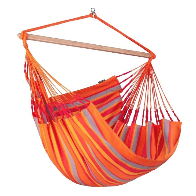 Domingo Toucan king-size scaun suspendat portocaliu rezistent la intemperii by La Siesta LS-DOL21-28 color orange