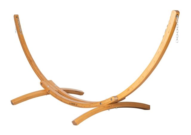 Hamac stand de lemn de larice Elipso Single by LaSiesta LS-ELS30-1 color brown