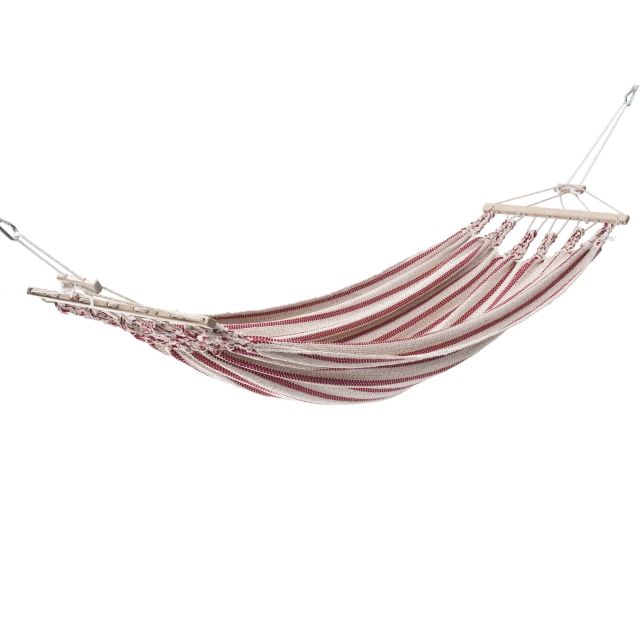 Chico Single Hammock Cotton 11 Beige-Red by Chico CI-1111 color red