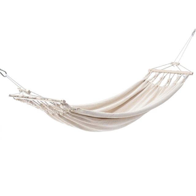 Chico Single Hammock Cotton 6 Plain White by Chico CI-1106 color white
