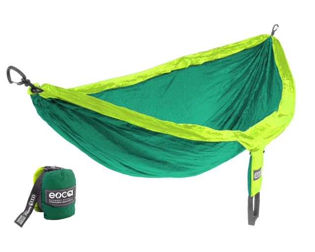 EOCA DoubleNest - hamac dublu ușor pentru a da înapoi la natură by ENO EN-Z-EOCA-DH color green
