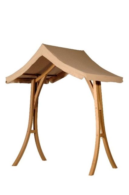 Royal Arc stand for Hammock chair Nido Royal with Roof by Jobek - Germany JO-401840170415+70412-OLD color beige