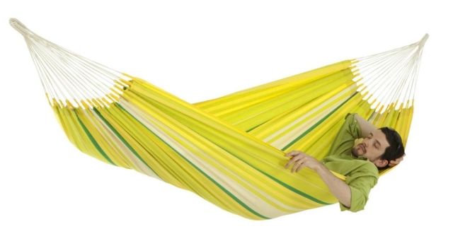 Yellow Organic Cotton Hammock Islena from La Siesta ISH14-5 by LaSiesta LS-ISH14-5 color yellow