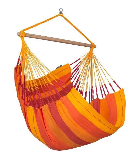 Scaun suspendat Habana Volcano Comfort Orange by LaSiesta LS-HAL18-22 color red