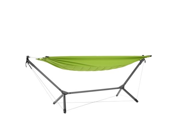QNUX Home - Set de hamacuri compacte tapițate verde by MacaMex QN-HQGREEN color green