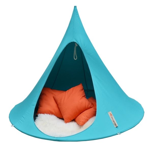 Dublu agățat peșteră turquoise by Cacoon HI-DLB10 color green