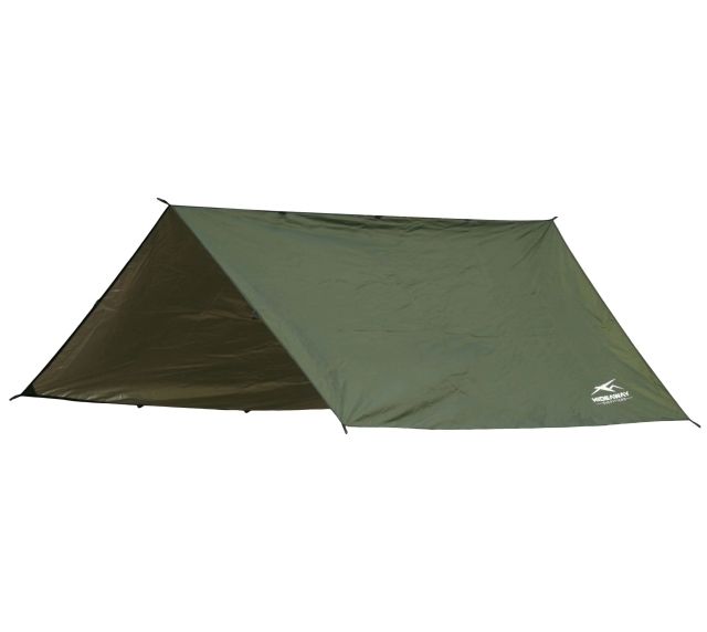 Hideaway UV Tarp 3 x 3 Verde by Hideaway Outfitters HO-10010 color green