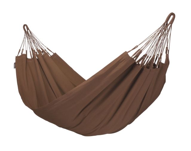 Modesta Arabica Arabica singur hamac bumbac organic maro by LaSiesta LS-MOH14-6 color brown
