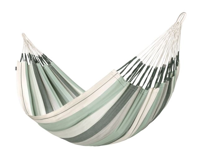 Modesta Olive - hamac king-size din bumbac organic, verde by LaSiesta LS-MOH18-14 color green
