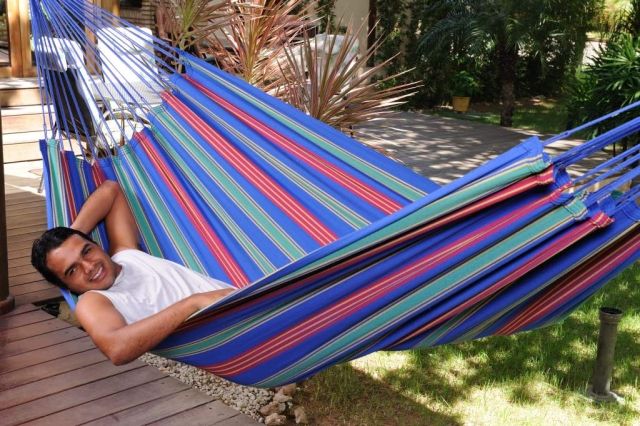 Natal blue red green striped by Jobek - Germany JO-24065-OLD color blue