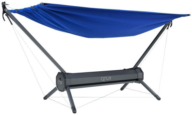 QNUX călătorie de călătorie hamac de camping set pliabil by QNUX QN-TRBLUE color blue