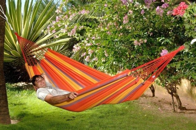 San Diego red yellow orange blue striped by Jobek - Germany JO-25415-OLD color red