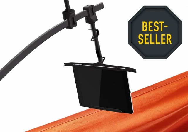 Suport de tabletă pentru setul de hamac by QNUX QN-TABBLACK color black