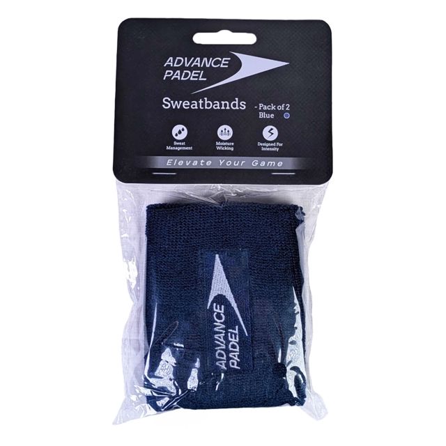 Sweatband Pack Of 2 Blue by Advance Padel AP-79111 color blue