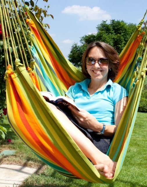 Scaun suspendat Cayo Verde by MacaMex MA-11009 color multicolor